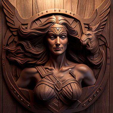 3D model Wonder Woman (STL)